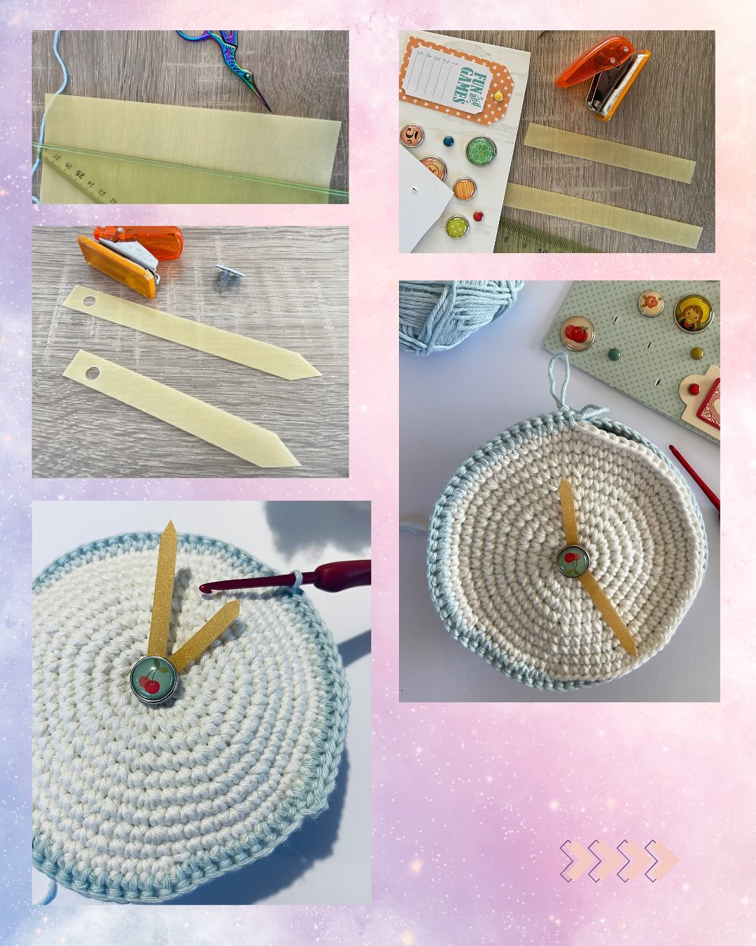 Tuto Réveil Matin Mignon en Crochet : Patron Complet avec Liste Matériel et Abréviations