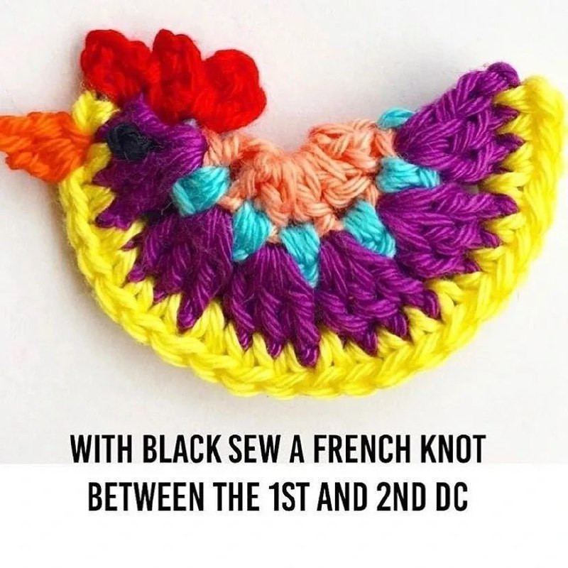 Tutorial: How to Crochet Colorful Chick Ornaments Step-by-Step