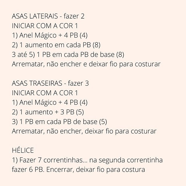 Tutorial Móc Len Máy Bay Nhỏ (Aviãozinho) - Hướng Dẫn Chi Tiết Từng Bước