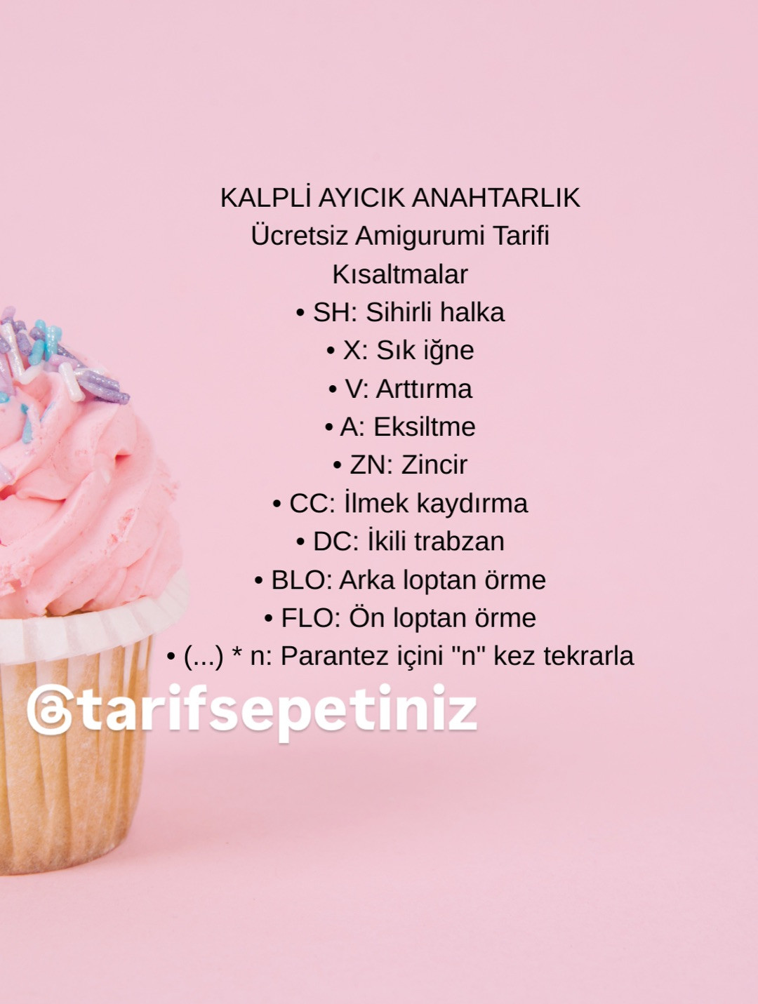 Ücretsiz Kalpli Ayıcık Anahtarlık Amigurumi Tarifi - Pembe ve Fuşya Renkli Mükemmel Sevgililer Günü Hediyesi