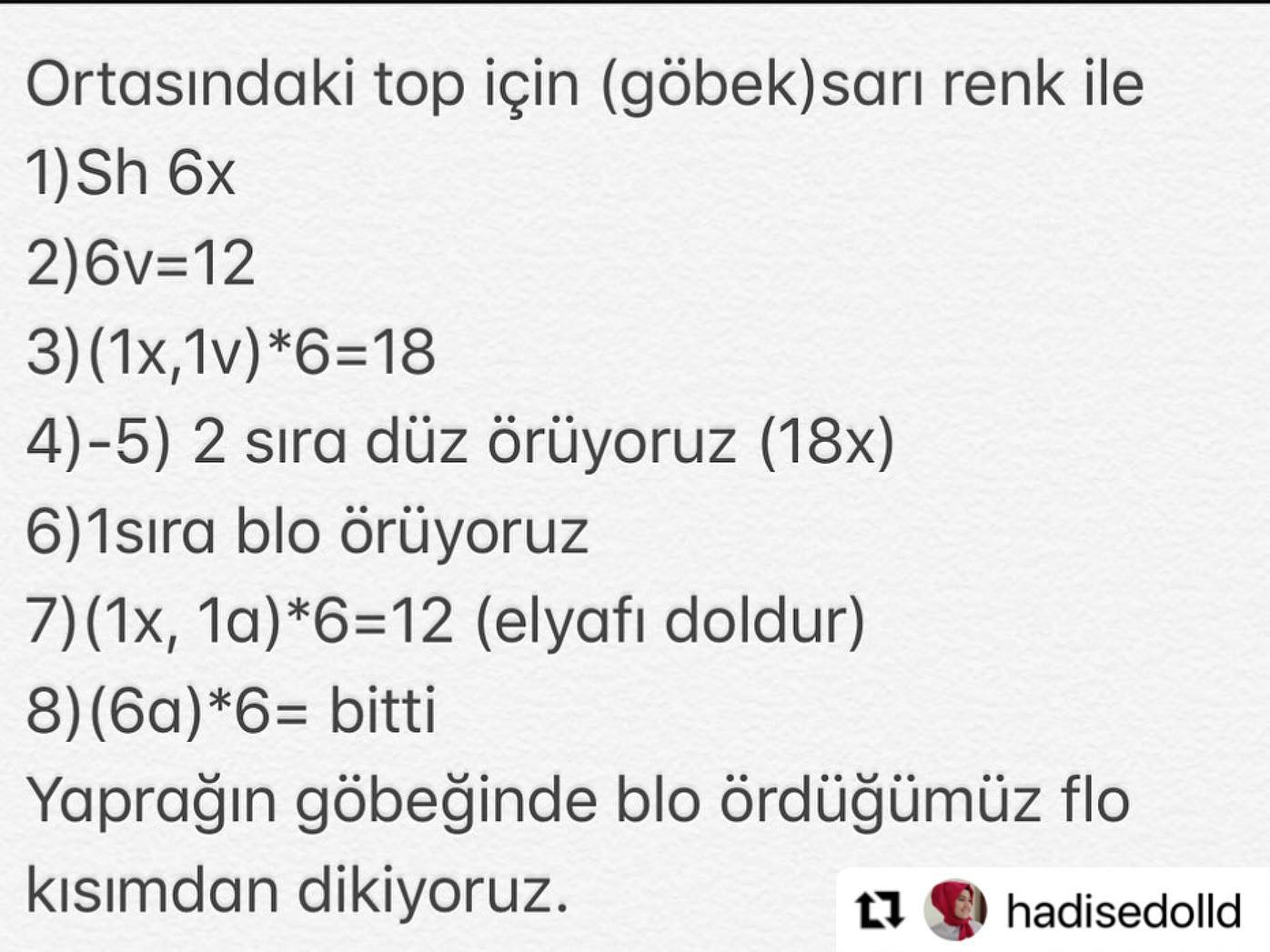 Ücretsiz Papatya Kitap Ayraç Makrome Tarifi - Alize Coton Gold
