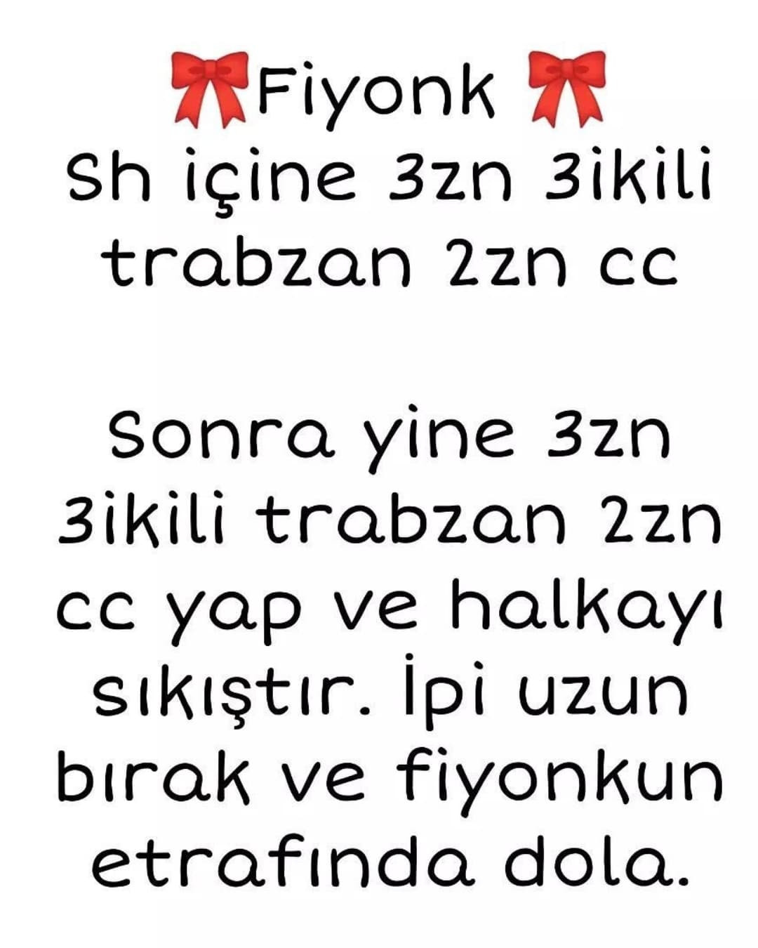 Ücretsiz Tavşan Amigurumi Tarifi: Elbise, Fiyonk ve Saç Bandı Yapım Adımları