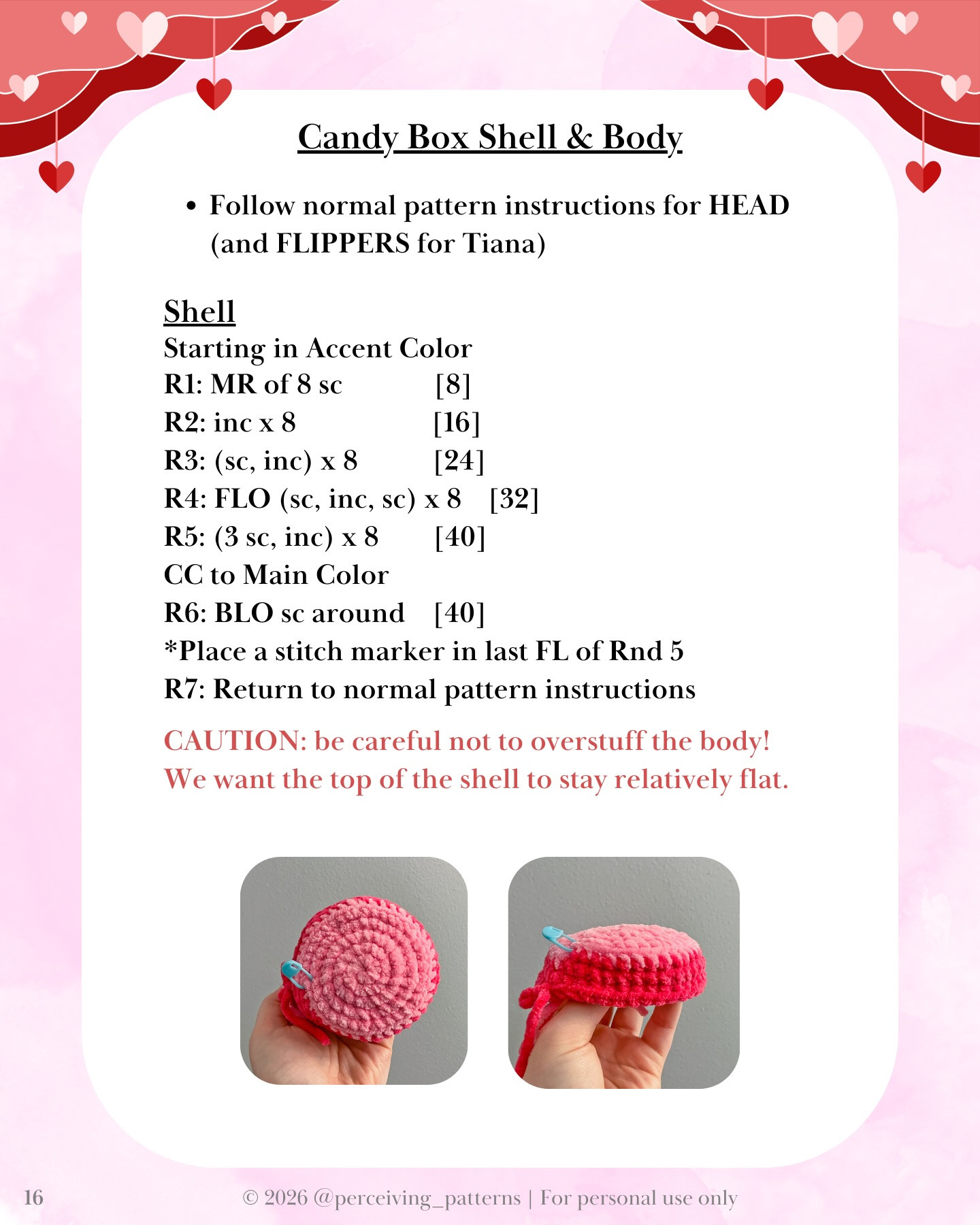 Valentine's Day Crochet Turtle Mods: Rose, Strawberry & Candy Box Patterns for Amigurumi Tiana and Tessa