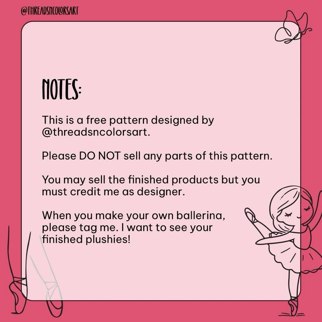 Vela the Ballerina: Free Amigurumi Crochet Pattern with Step-by-Step Instructions
