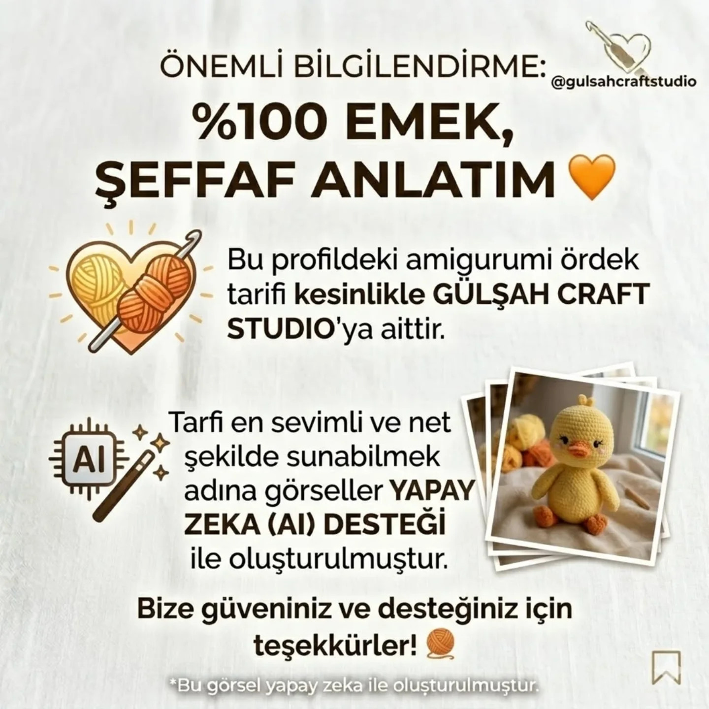 Yumuşacık Kadife Ördek Tarifi - Amigurumi Duck Crochet Pattern