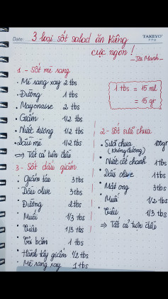 3 công thức sốt salad ăn kiêng cực ngon: Sốt mè rang, sốt sữa chua và sốt dầu giấm