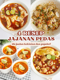 4 Resep Jajanan Pedas Viral: Pangsit Chili Oil, Seblak Cobek, Mie Pedas dan Ceker Pedas