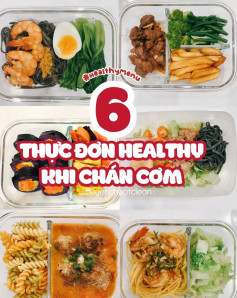 6 Thực đơn healthy khi chán cơm: Cơm cuộn khoai lang, bò lúc lắc, nui sốt thịt băm, mì ý sốt tôm bơ tỏi