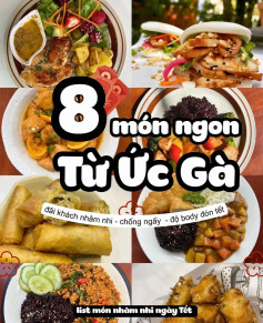 8 món ngon từ ức gà: Xào kiểu Thái, viên thảo mộc, bao kẹp teriyaki, áp chảo khoai tây