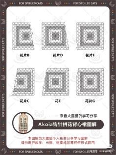 Akoya Crochet Granny Square Dress Pattern Chart: Black and White Patchwork Tank Top Tutorial