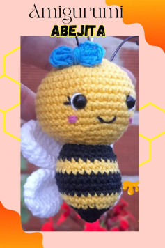 Amigurumi Abejita - Patrón de abeja amarilla y negra