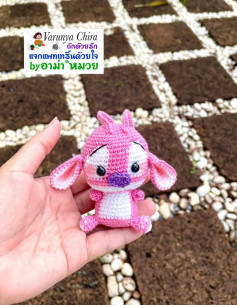 Amigurumi Angel Pink Stitch Pattern Free