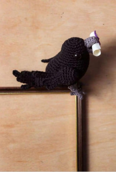 Amigurumi Messenger Crow Crochet Pattern Tutorial