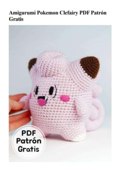 Amigurumi Pokemon Clefairy PDF Pattern Free