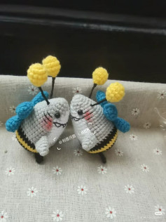 Amigurumi Shark Bee Crochet Pattern Tutorial