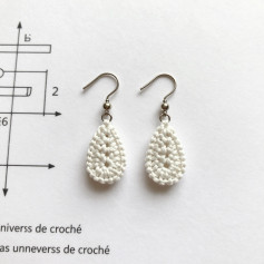 Apostila com 1000 gráficos de crochê: brincos, flores e acessórios