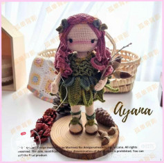 Ayana Amigurumi Crochet Pattern: Complete Doll Chart with Instructions