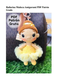 Ballerina Amigurumi Doll PDF Pattern Free