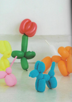 Balloon Dog Crochet Pattern Chart