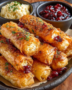 Bánh mì cuộn phô mai Feta nướng vàng giòn thơm ngon đậm hương việt quất