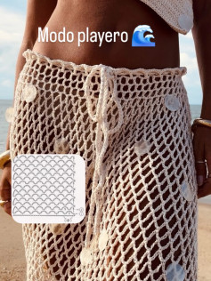 Beach Crochet Skirts and Pareos: Quick Summer Mesh Patterns