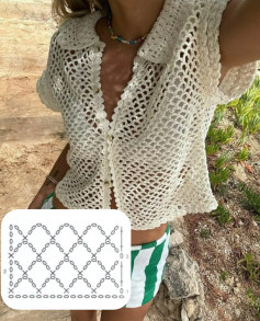 Beautiful crochet designs and patterns for summer outfits inspiration