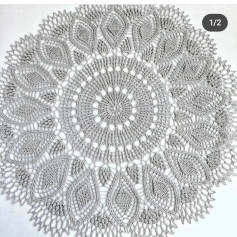 Beautiful Pineapple Crochet Doily Pattern with Chart