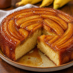 Bolo de Banana Caramelizada: Receita com Calda Perfeita e Massa Fofinha