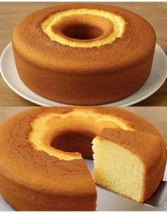 Bolo Moça de Maizena: Receita de bolo caseiro super fofinho e fácil com amido de milho