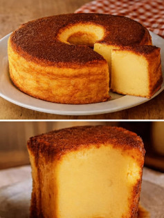 Bolo Mole Tradicional: Receita de bolo cremoso, dourado với hương vị béo ngậy từ sữa dừa và phô mai