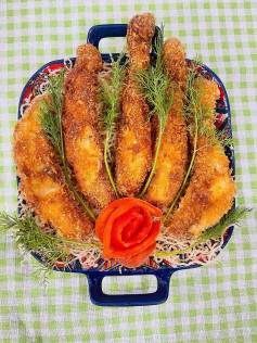 Cá chiên xù giòn rụm thơm ngon