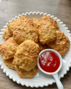 Cách làm bánh khoai tây thịt gà nướng giòn tan, dễ ăn