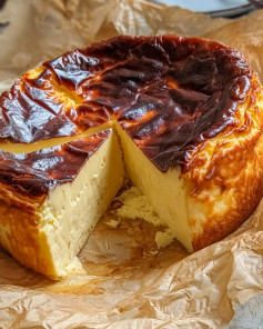 Cách Làm Bánh Phô Mai Basque: Béo Ngậy, Mềm Mịn Với Mặt Nướng Xém Nâu Đặc Trưng