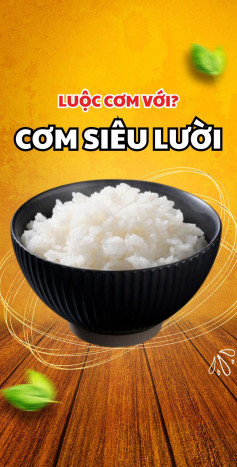 Cách nấu cơm siêu lười: Trộn cơm trắng với nước tương