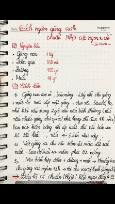 Cách ngâm gừng sushi chuẩn Nhật cực ngon & dễ - Công thức chi tiết từ Jos Manh