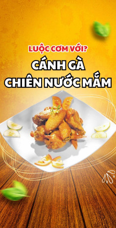 Cánh Gà Chiên Nước Mắm - Công Thức Ngon Dễ Làm