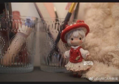 Chart móc len búp bê cô bé nấm dễ thương