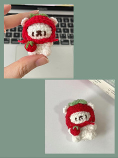 Chart Móc Len Em Bé Dâu Tây Ngọt Ngào, Dễ Thương