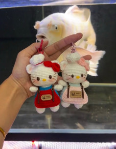 Chart Móc Len Hello Kitty Đầu Bếp