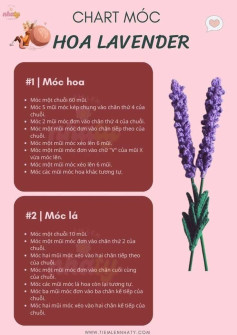 Chart Móc Len Hoa Lavender Tím Chi Tiết