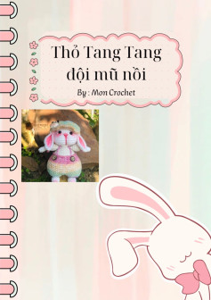 Chart móc len Thỏ Tang Tang đội mũ nôi
