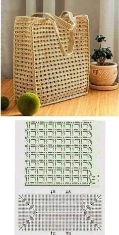 Chart móc túi tote vải sợi tự nhiên kèm họa tiết hoa