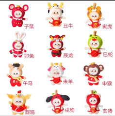 Chinese Zodiac Amigurumi Crochet Pattern Charts