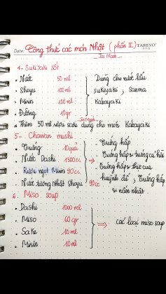 Công thức các món Nhật (phần II): Sốt Sukiyaki, Chawan Mushi và Miso Soup