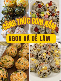 Công thức cơm nắm cá ngừ giòn ngon và dễ làm