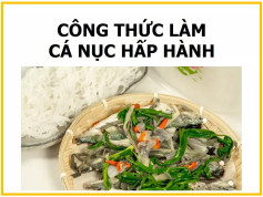 Công thức làm Cá nục hấp hành - Hướng dẫn chi tiết cách sơ chế và ướp cá tươi ngon