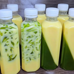 Công thức làm sữa ngô thạch lá dứa thơm ngon tại nhà