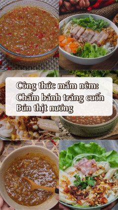 Công thức mắm nêm chua ngọt với dứa, tỏi ớt và chanh