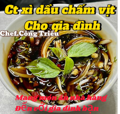 Công thức nước xì dầu chấm vịt nhanh gọn, đậm đà hương vị cho gia đình