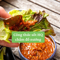 Công thức sốt HQ chấm đồ nướng ngon tuyệt